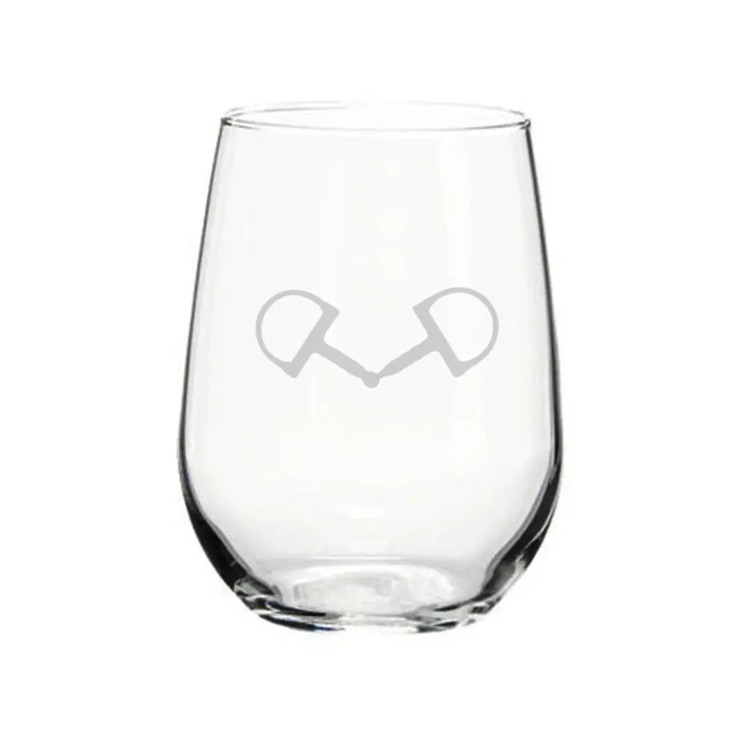 Engraved Stemless Wine Glass