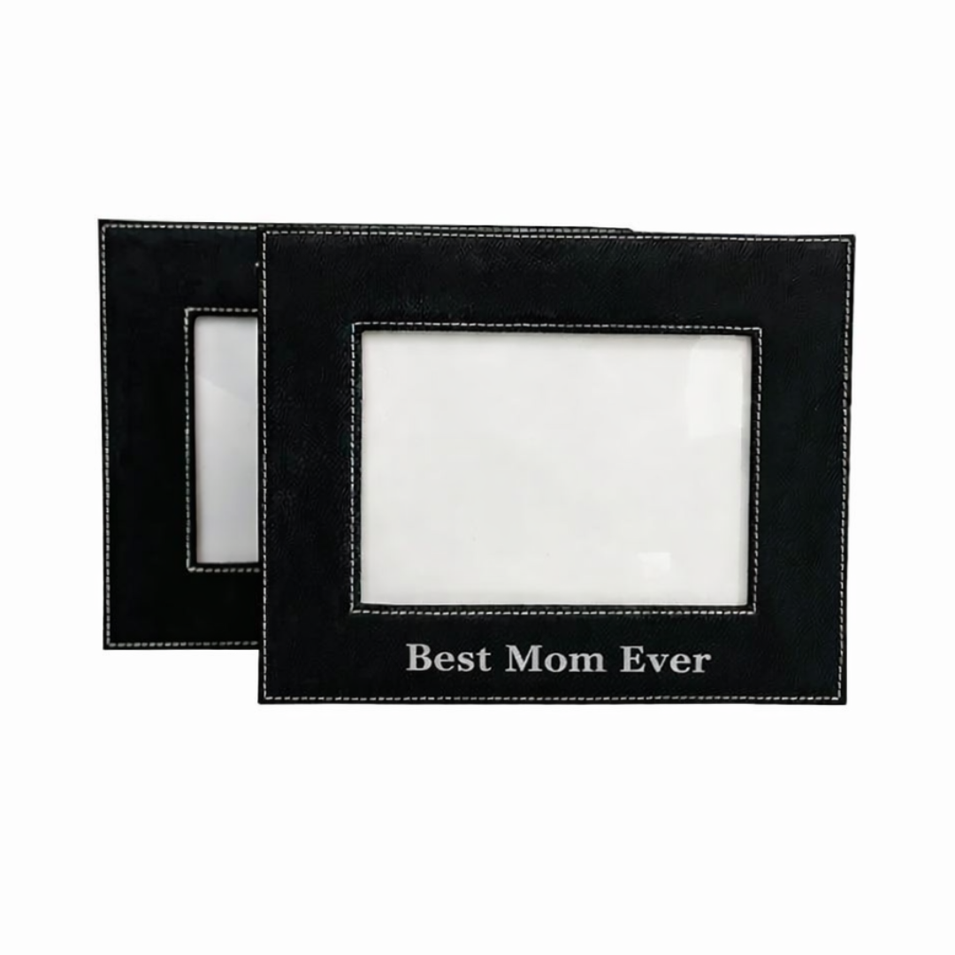 Engraved Leatherette Frame