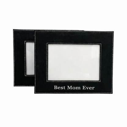 Engraved Leatherette Frame