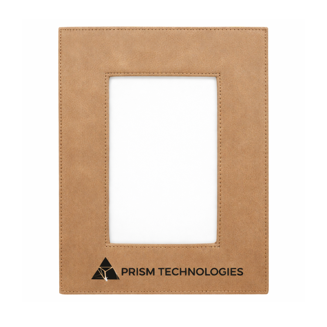 Engraved Leatherette Frame