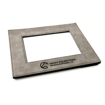Engraved Leatherette Frame